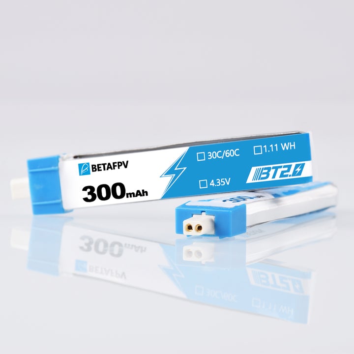 BetaFPV 300mAh 1S 30C Battery 4PCS For Cetus Meteor Drone