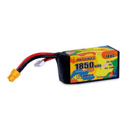 DOGCOM 1850mAh PRO 6S 180C 22.8V HV FPV LiPO Battery XT60 [DG]