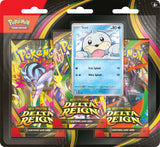 Pokemon TCG Mega Evolution Delta Reign 3 Booster Blister