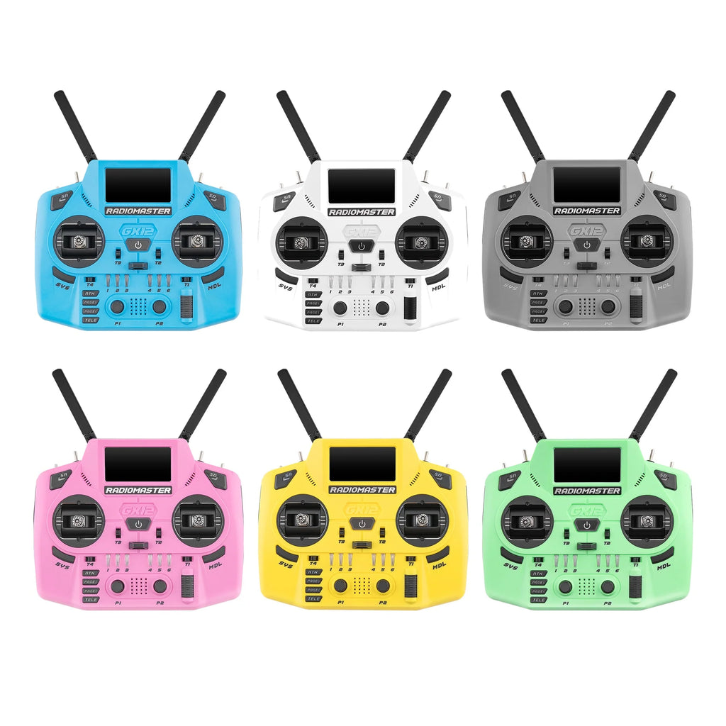 RadioMaster GX12 Crush Radio Controller Dual Band Transmitter ELRS