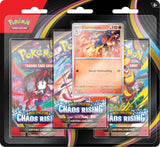 Pokemon TCG Mega Evolution Chaos Rising 3 Booster Blister