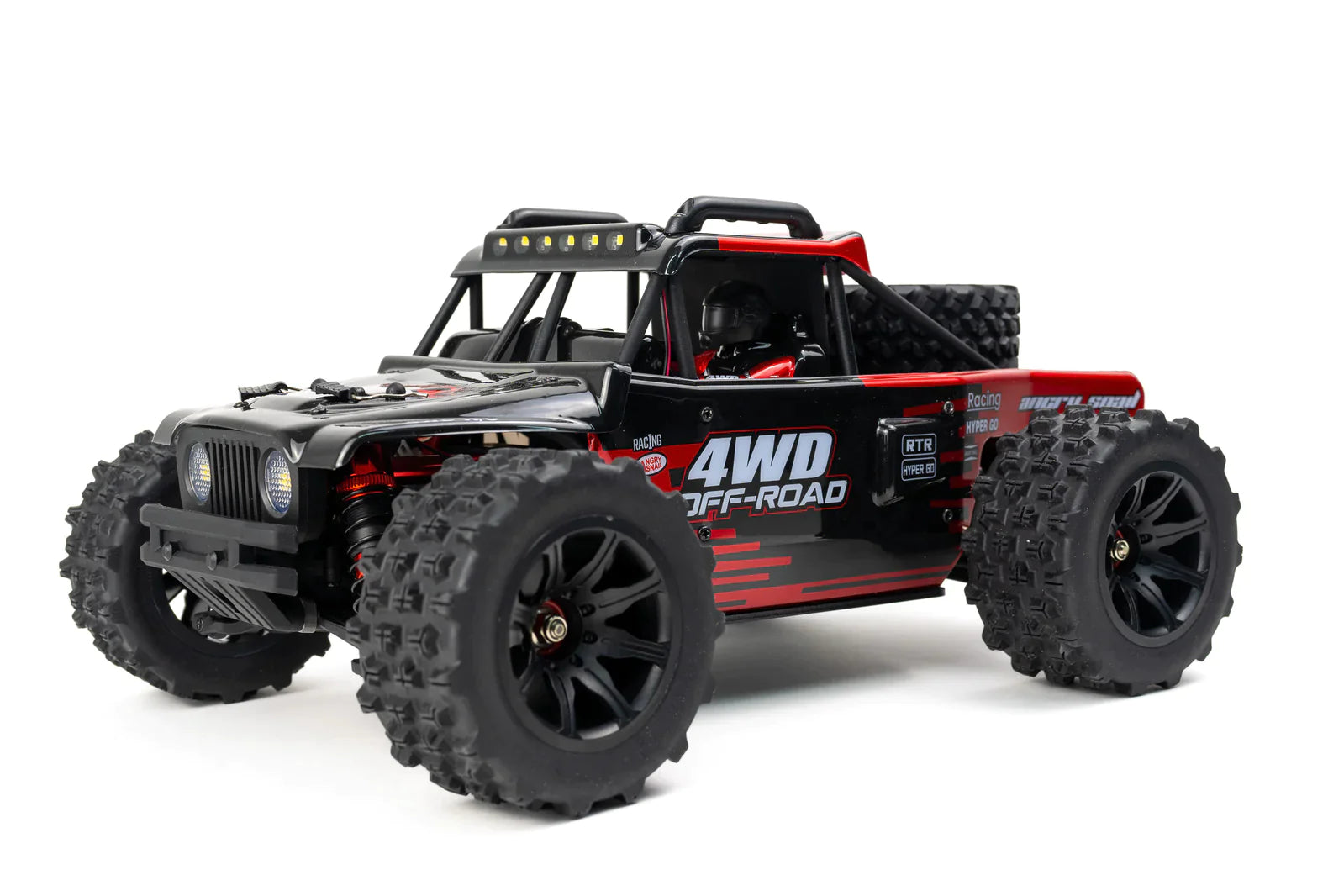 thumbnail image 2 of HYPER GO H14BM 1/14 Brushless RC Cars For Adults Fast 50 Mph, RC Trucks 4wd Offroad Waterproof Electric Powered High Speed Rc Car Scary Fast Extreme Rc Truggy With 3s Battery For Snow Sand 2 of 10