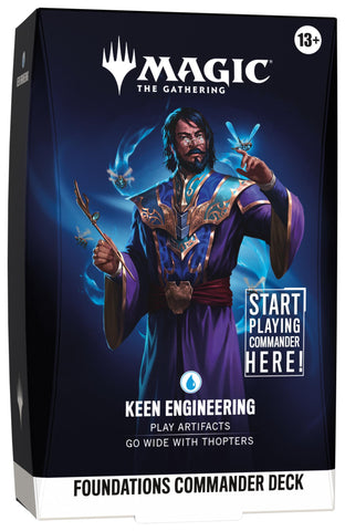 starter commander deck mtg Magic the Gathering Foundations Starter Commander Deck (Set of 5)