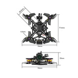 Flywoo Flybee 16 HD O4 2S Ultralight FPV Drone ELRS
