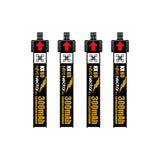NewBeeDrone Nitro Nectar NX69 300mAh 1S 3.8V 80C HV LiPo Battery 4PCS [DG]