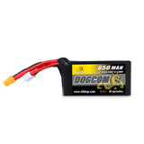 DOGCOM 650mAh 6S 150C 22.2V LiPo Battery XT30 [DG]