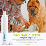 ILUMIZE Dog Nail Grinder Clipper For Small Medium Or Large Sized Dogs 