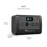 BLUETTI EB70 Portable Power Station