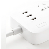 Original Xiaomi Mi Power Socket Strip With 3 USB 5V 2.1A Fast Charging Extension 6 Sockets With Safety Door-FpvFaster